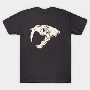 Smilodon Skull T-Shirt